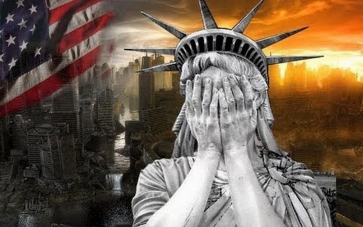 Падение авторитета США в мире