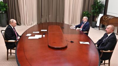 Путин Алиев Пашинян