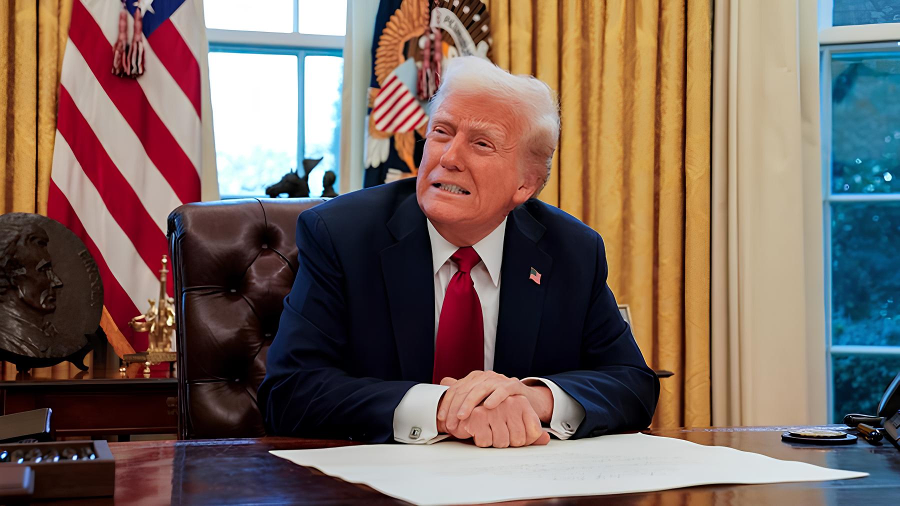 Trump snaps