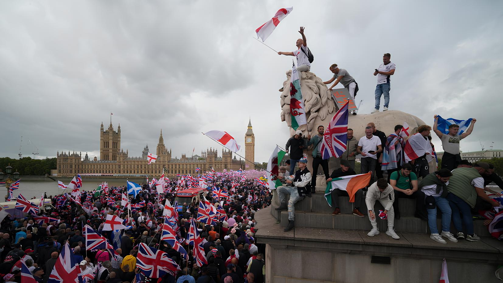 rally in London