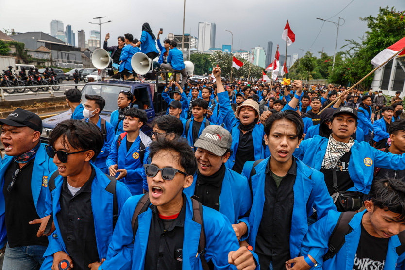 protests in Indonesia