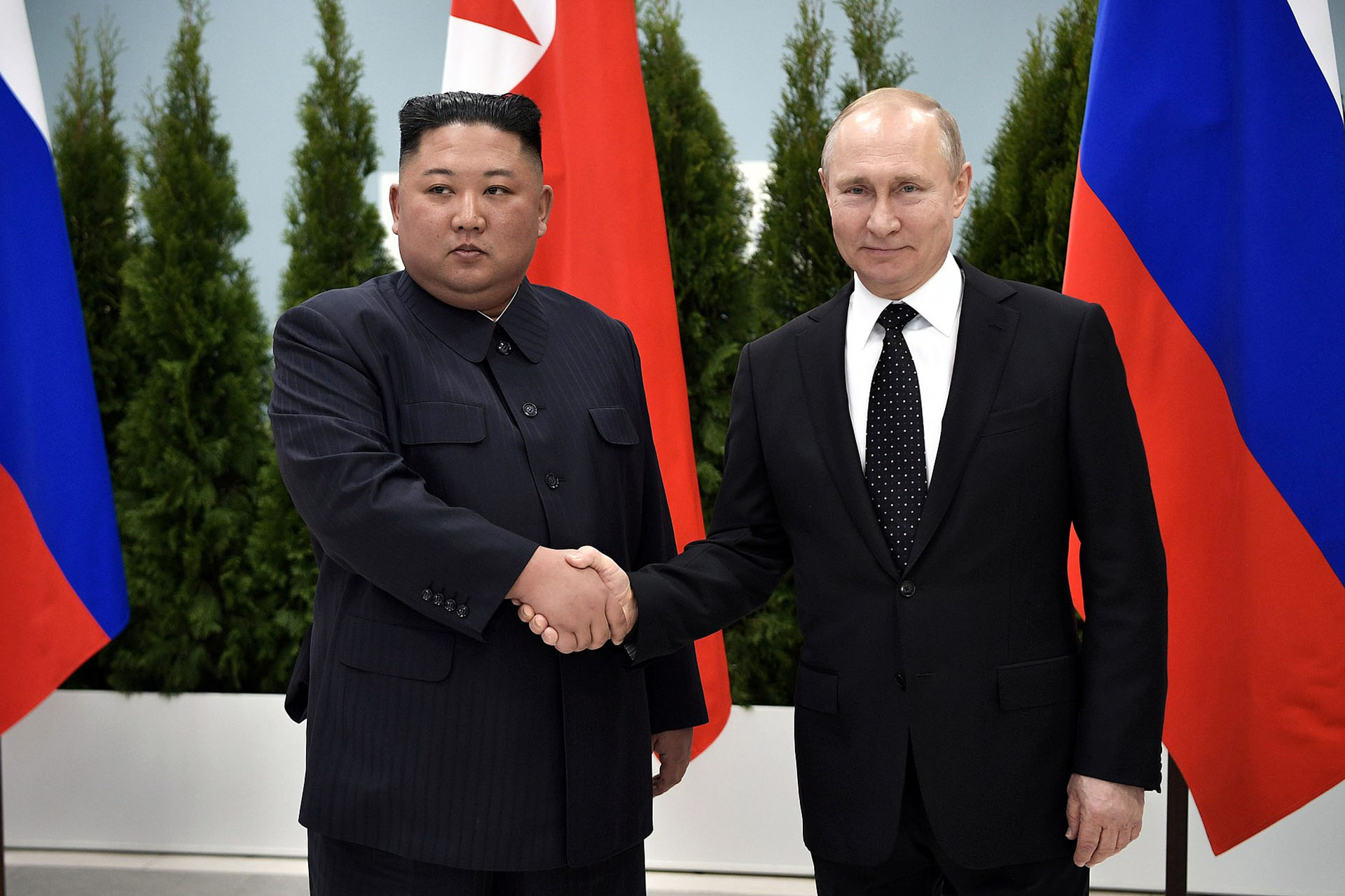 Путин и Ким Чен Ын