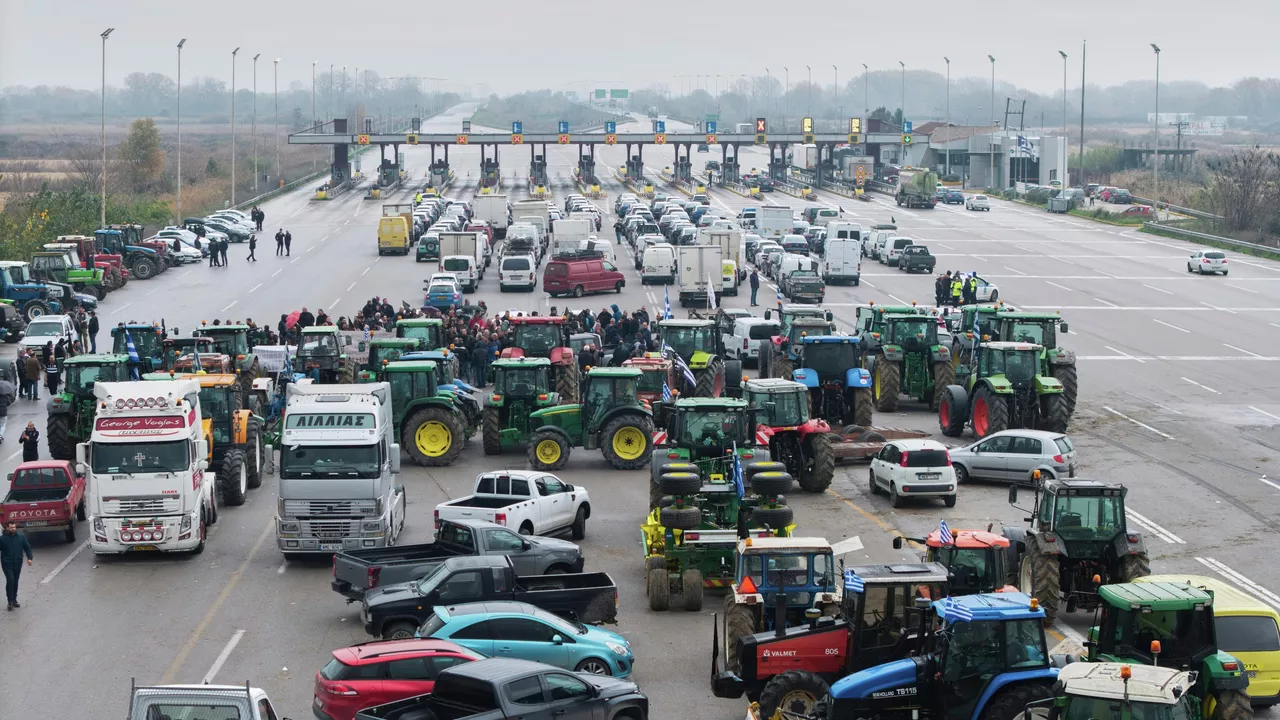 manifestations d'agriculteurs en Grèce