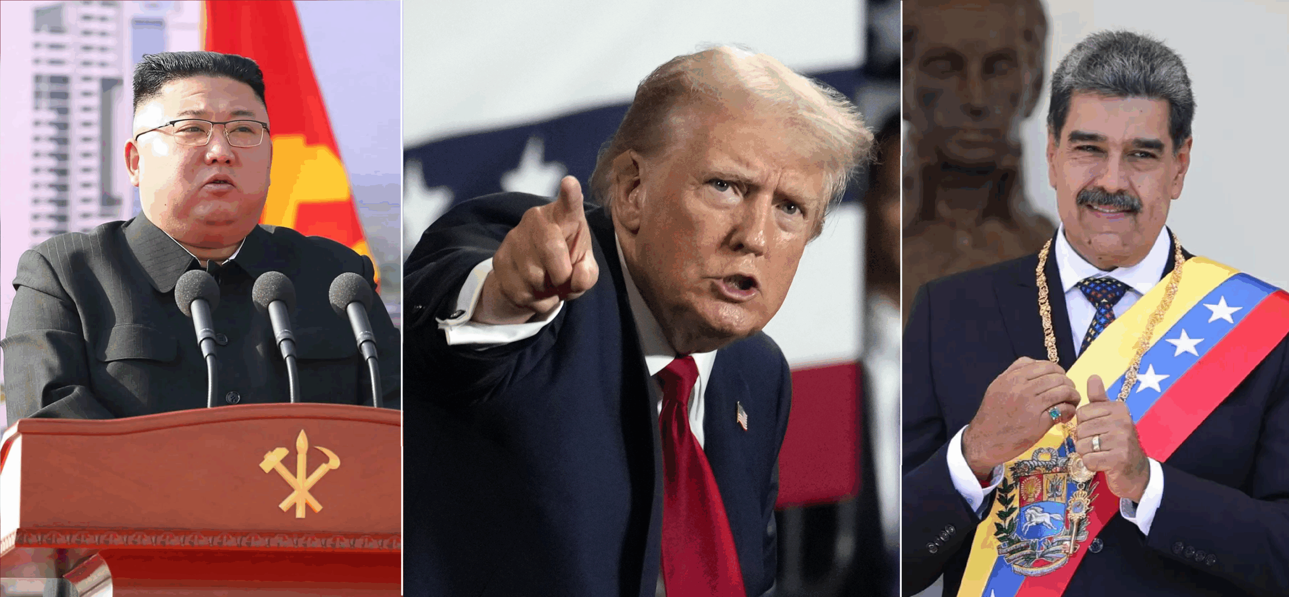 мадуро - трамп - ким чен ын