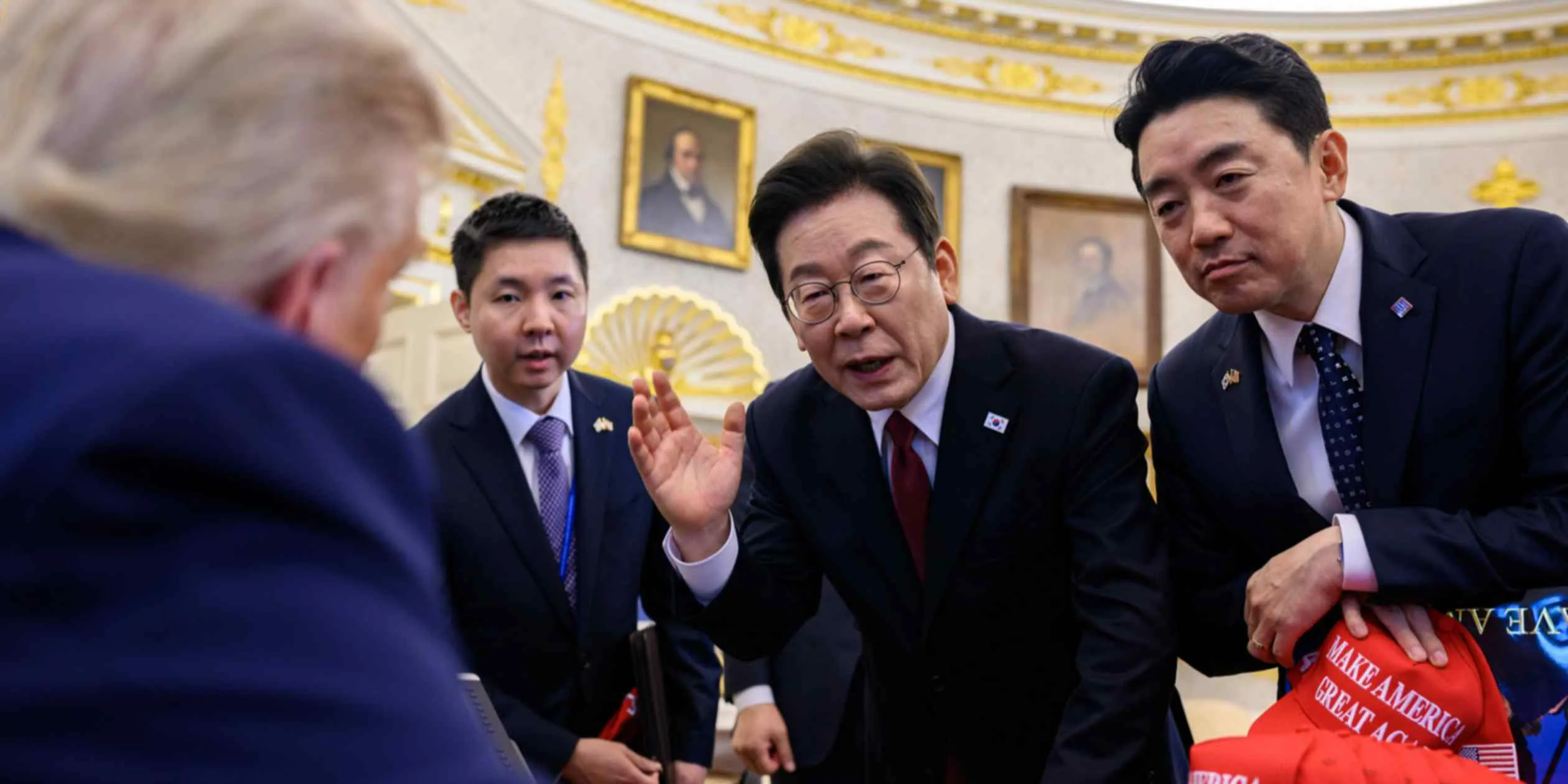 contradictions between Trump and South Korea
