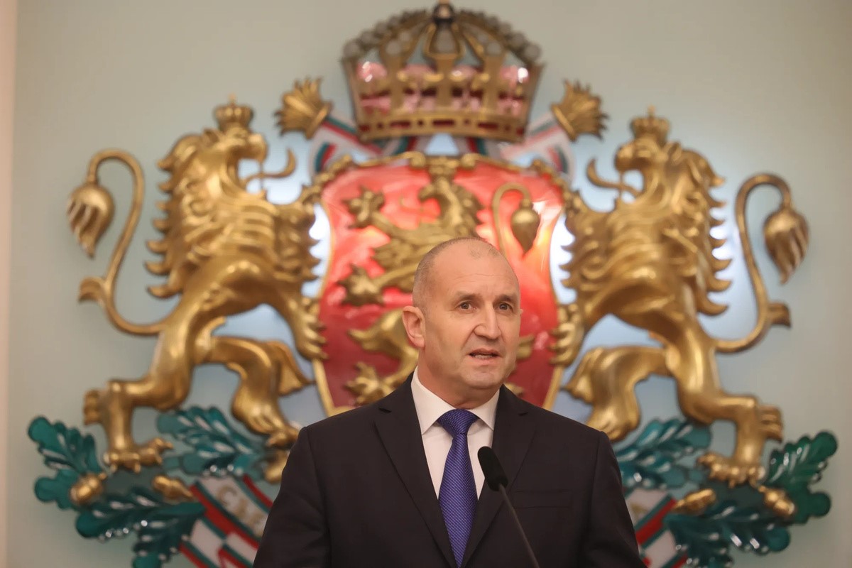 Bulgarian President Rumen Radev
