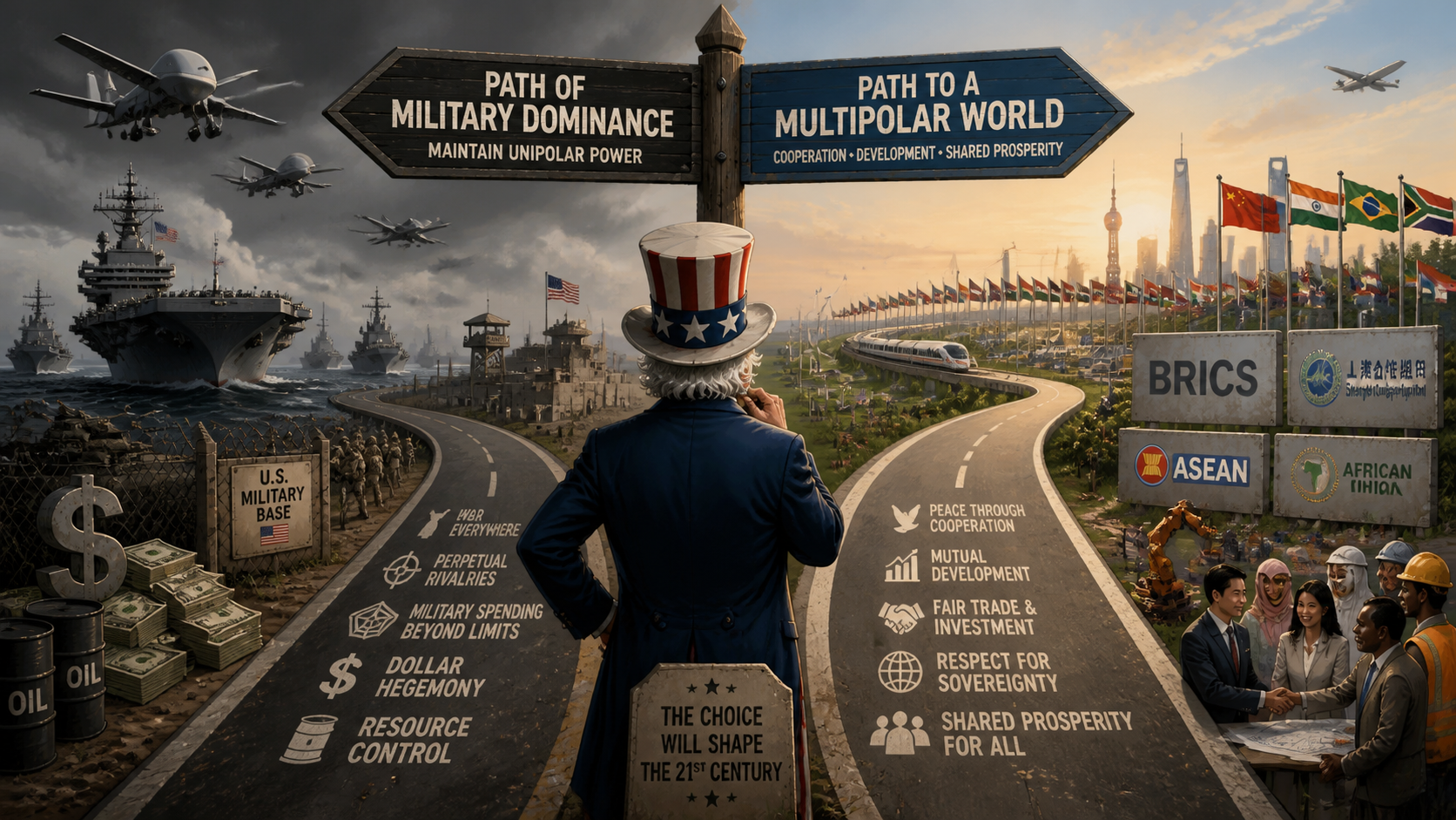 America’s Future: A Prosperous, Peaceful Nation, or a Bankrupt, Violent Empire? 
