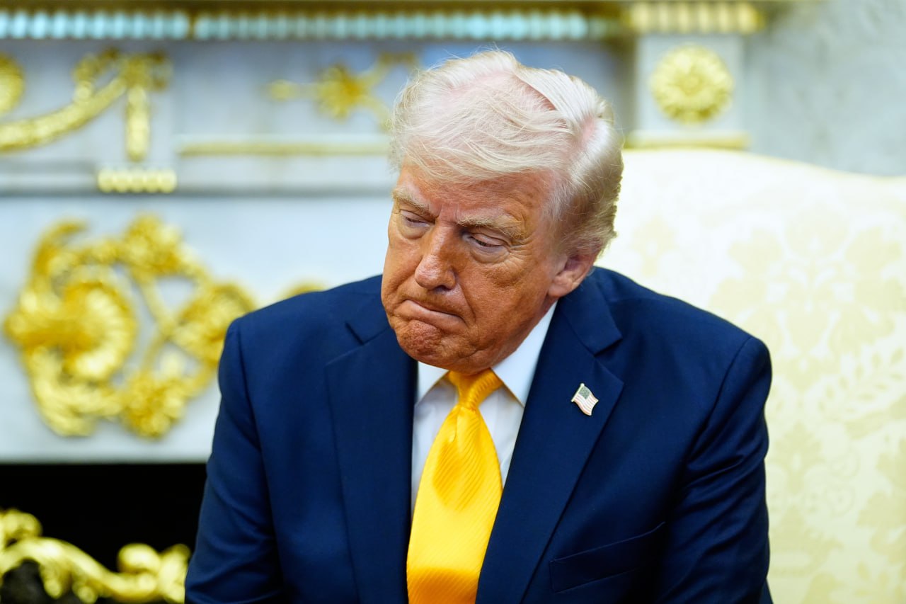 Trump dans la tristesse