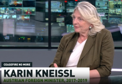 Interview with Karin Kneissl, a well-known European diplomat