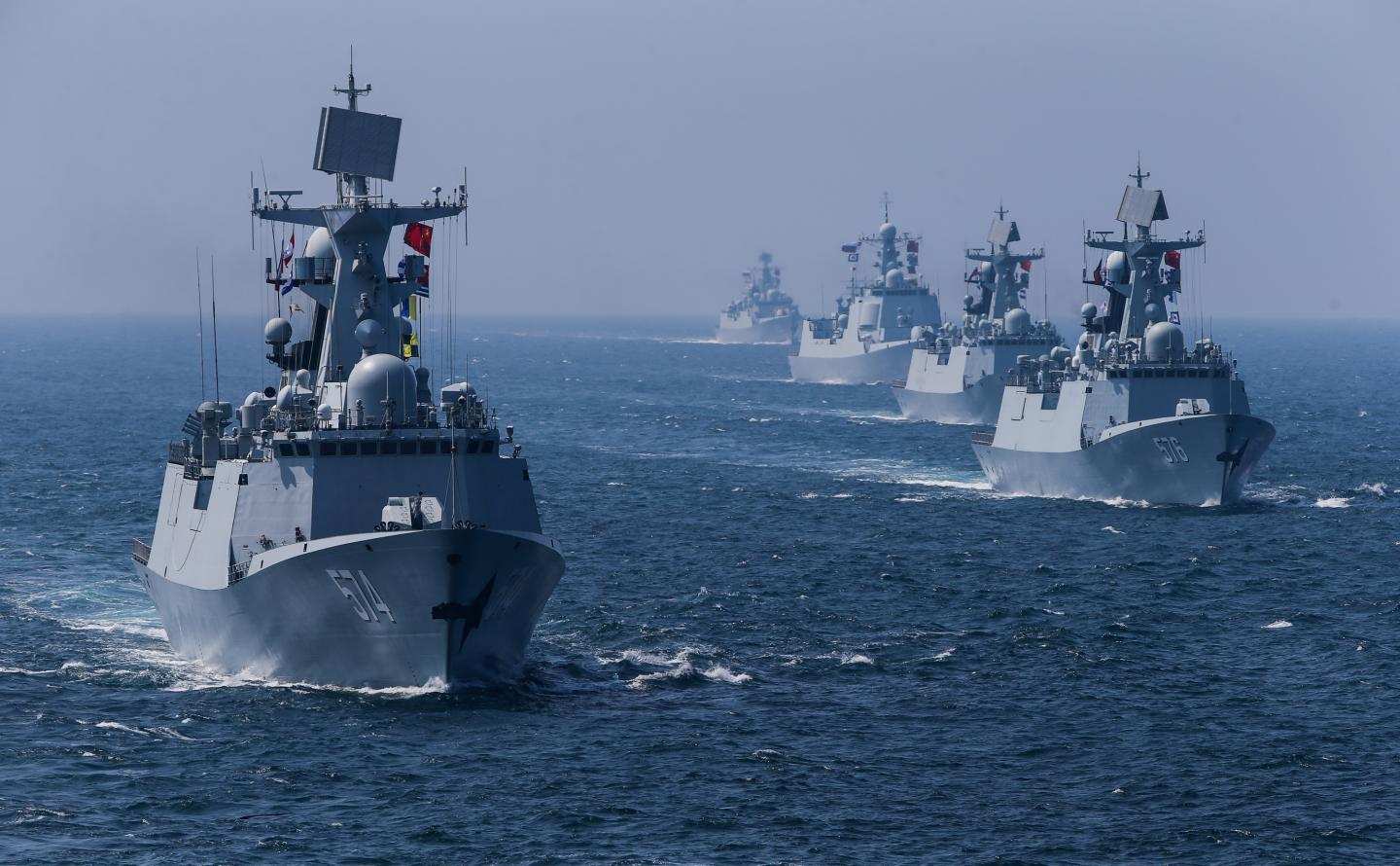 Russian-Chinese military exercises Maritime Interaction-2026