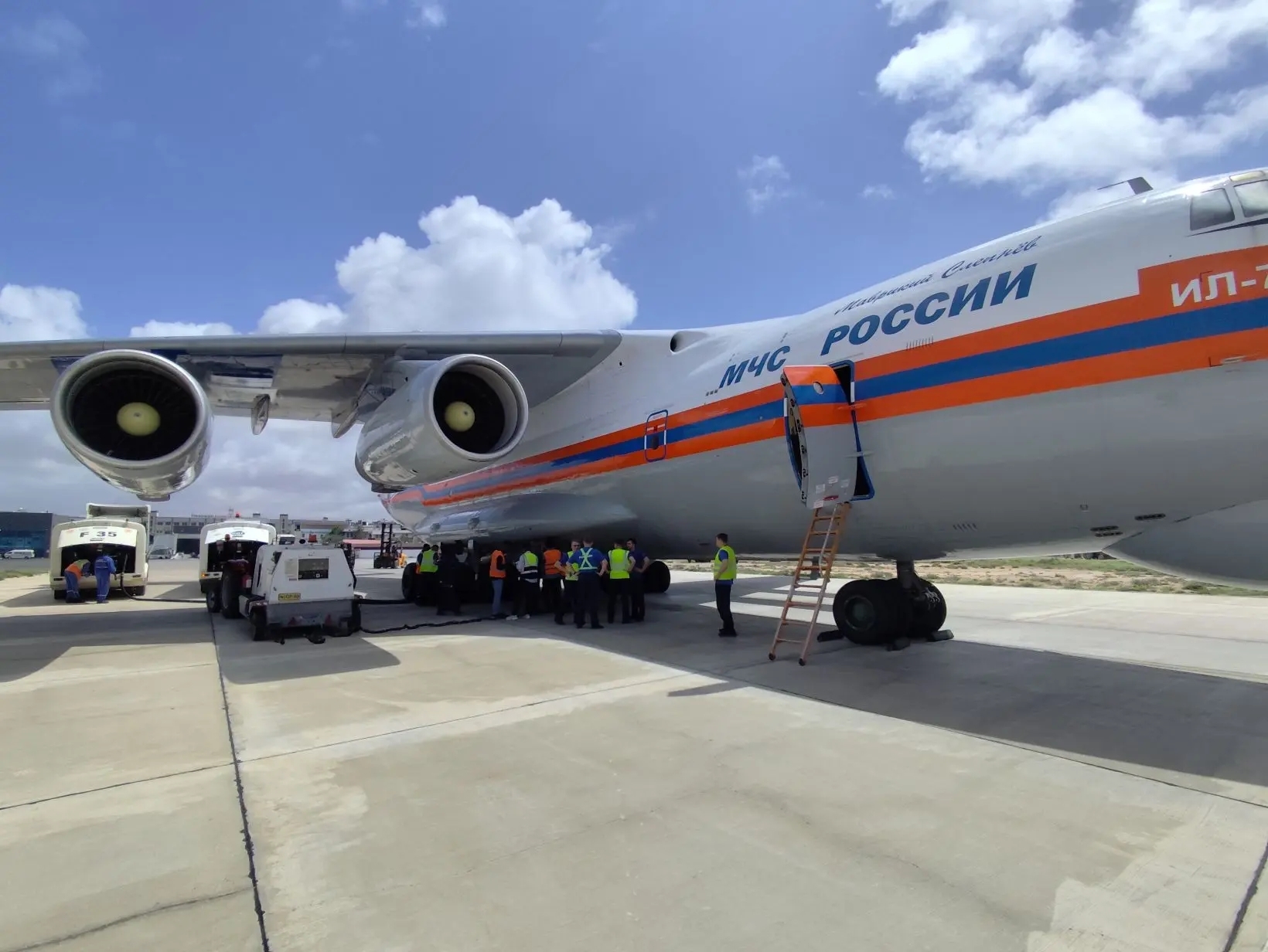 humanitarian aid from Russia to Somalia
