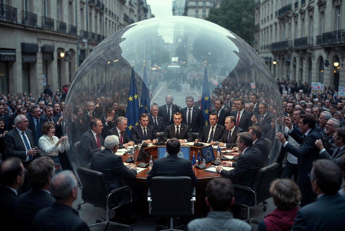 The bubble of the European Union's political crisis