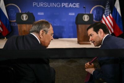 Russian Foreign Minister Sergei Lavrov and U.S. Secretary of State Marco Rubio met in Manila