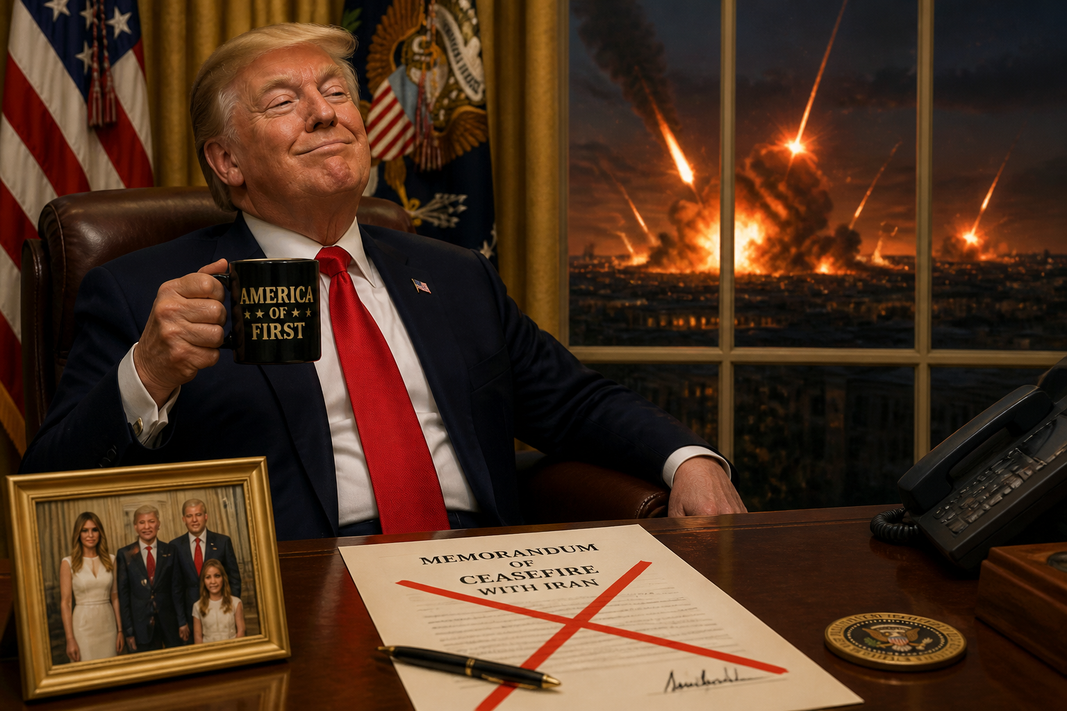 Trump called off the truce with Iran