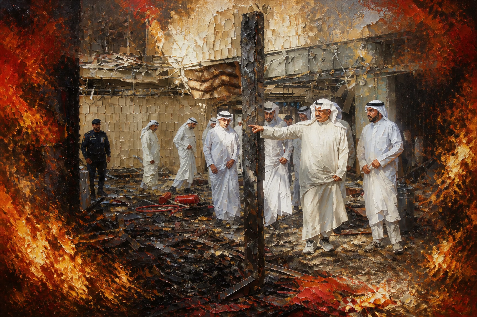 Iran's strike on Kuwait airport