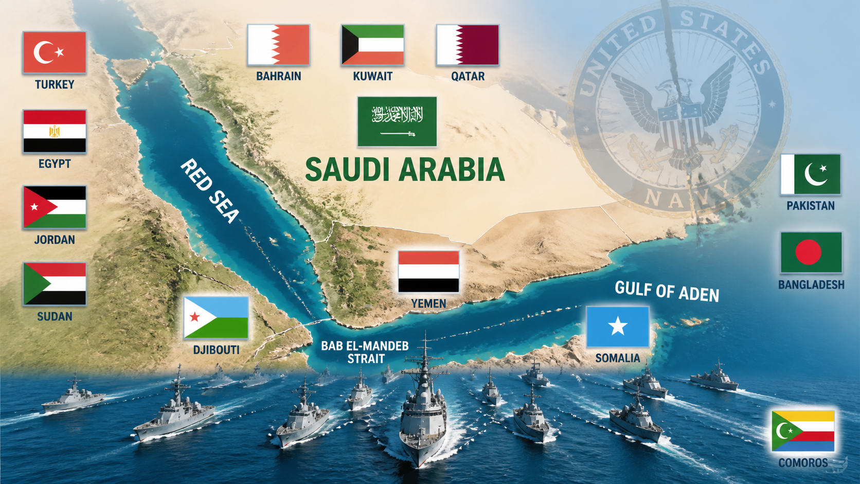 Saudi Arabia's Maritime Coalition: The Rise of Regional Security Leadership