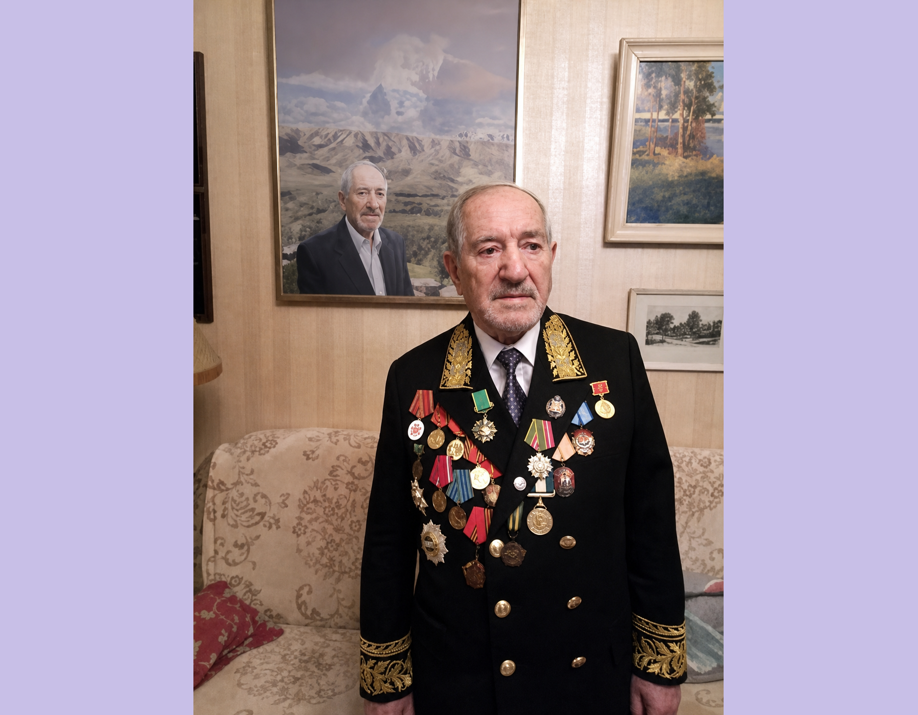 Pogos Akopov with state awards