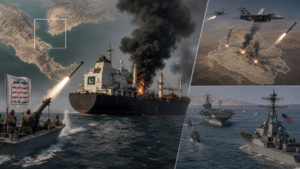 Атака на пакистанское судно в красном море