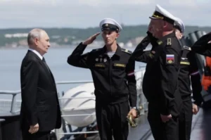 Путин посетил Курильские острова
