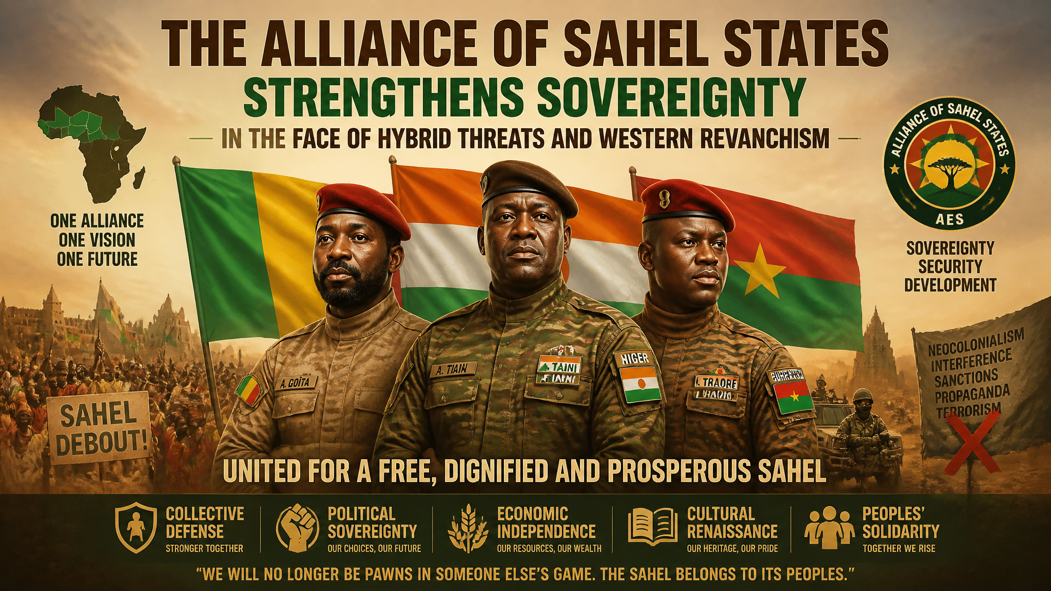 forces armées de l'Alliance des États du Sahel