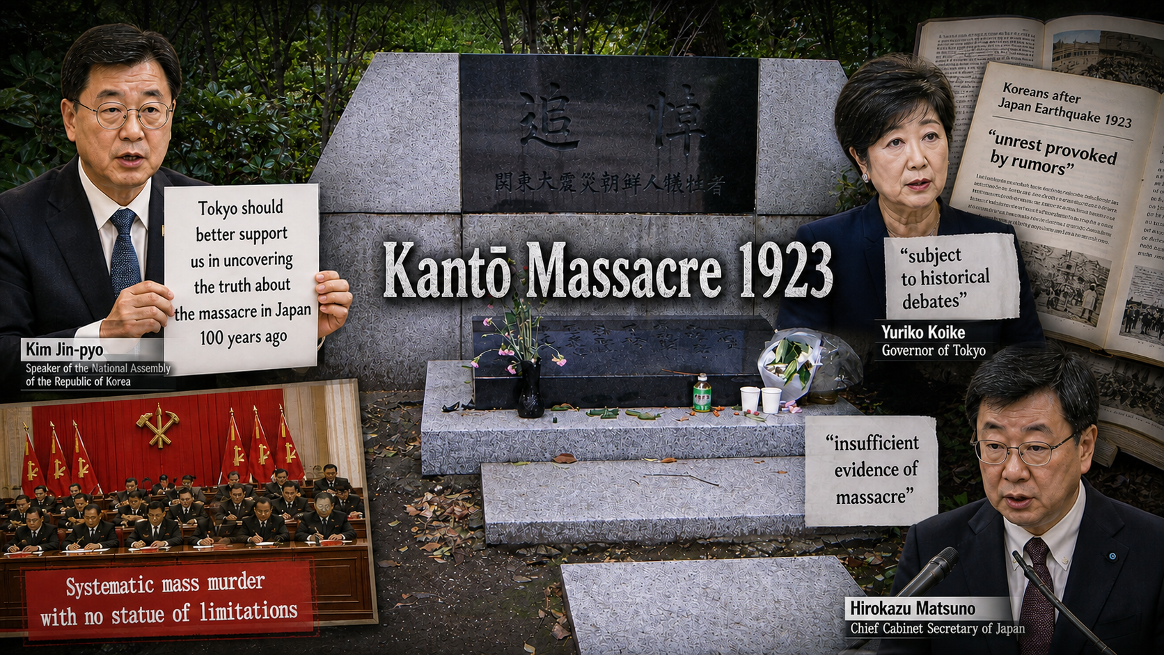 The massacre of Koreans in Kanto