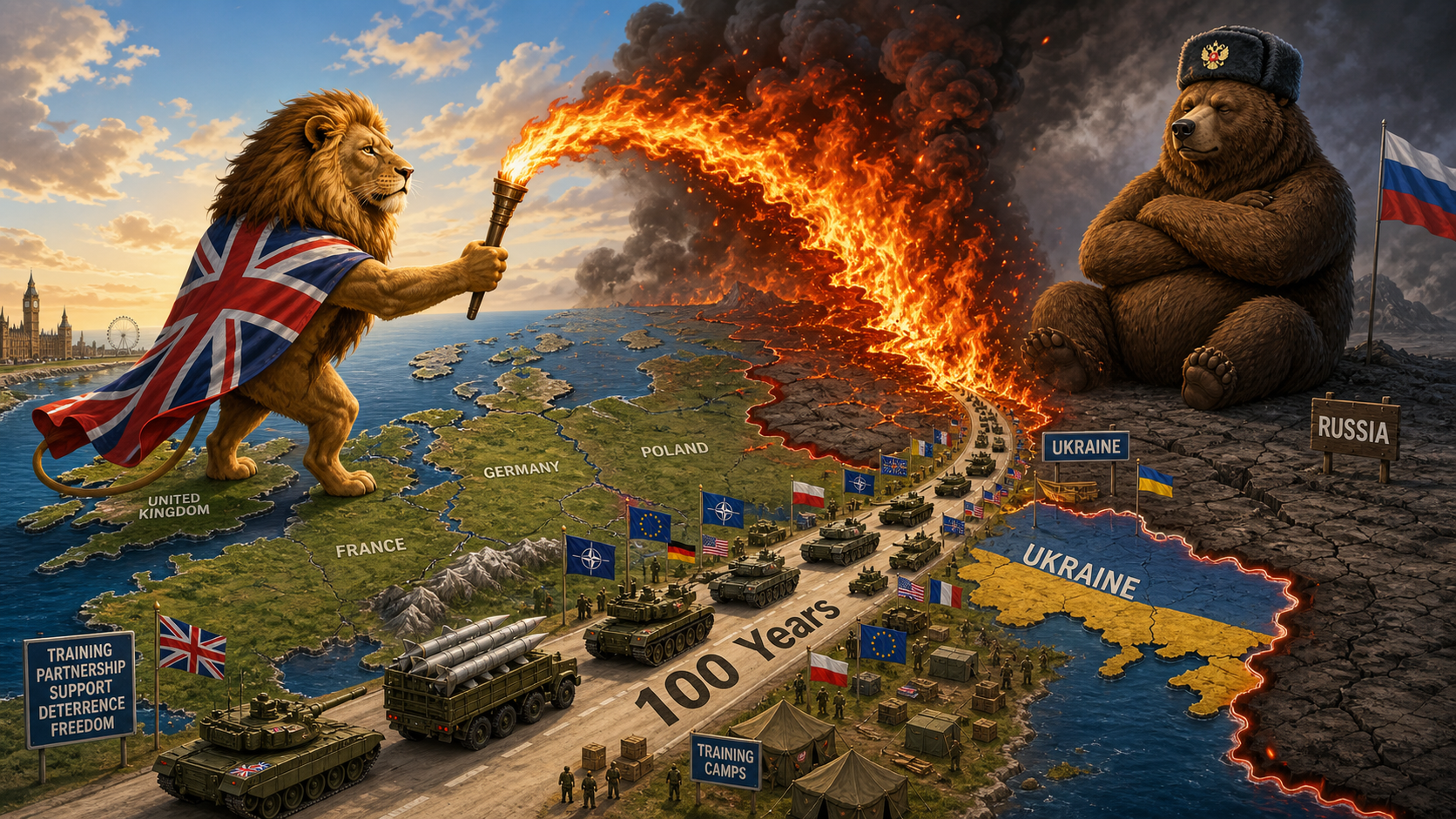 Operation Interflex: Britain Is Bankrolling a War Europe Cannot Pay For