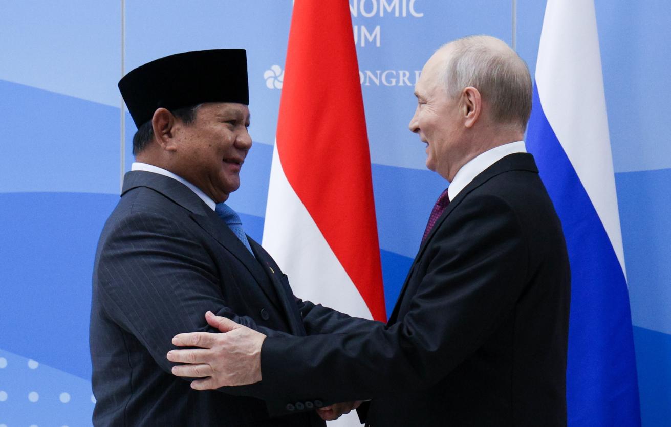 Путин и Субианто