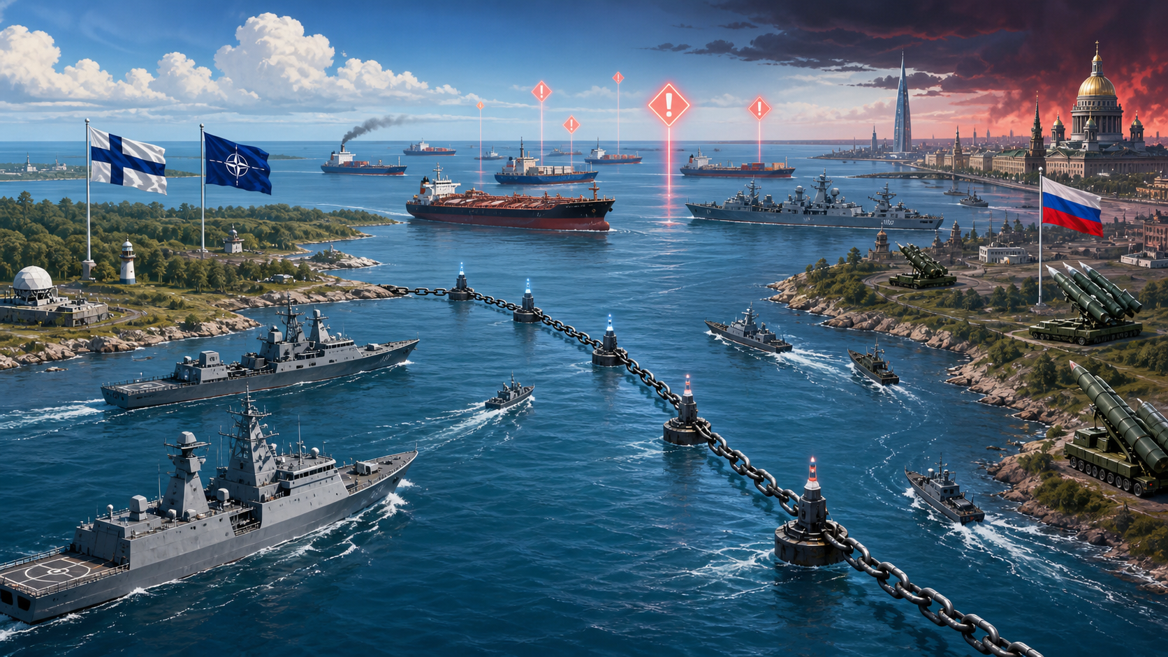 NATO’s Baltic Gambit: Could Closing the Gulf of Finland Backfire?