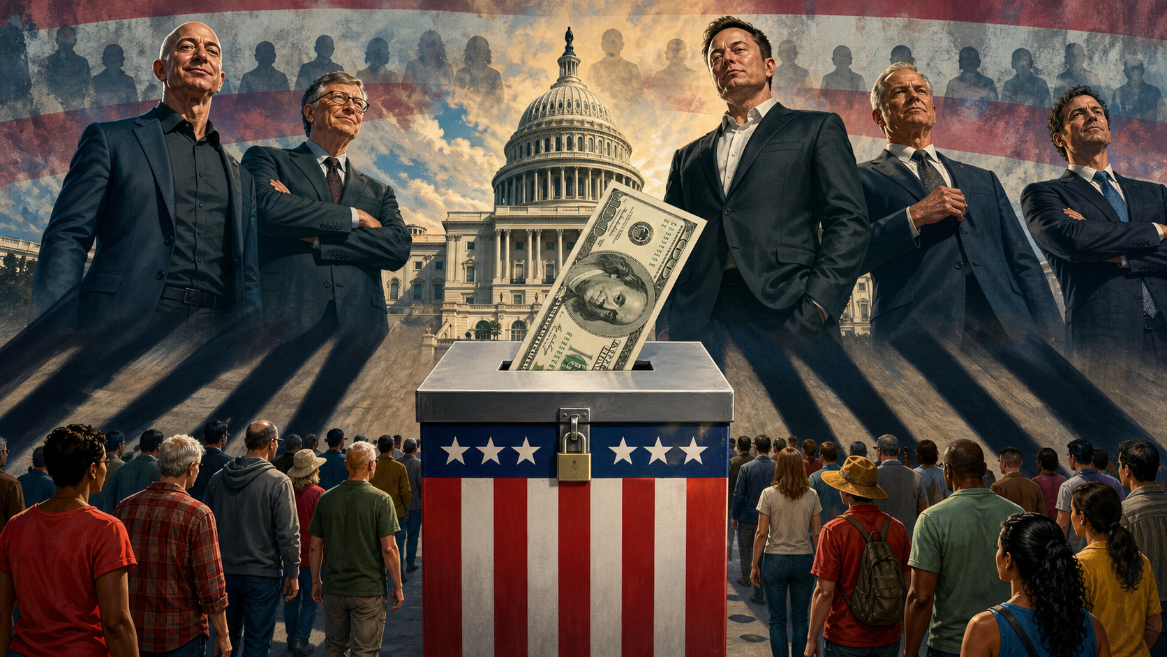 Democracy Bankrolled by Billionaires