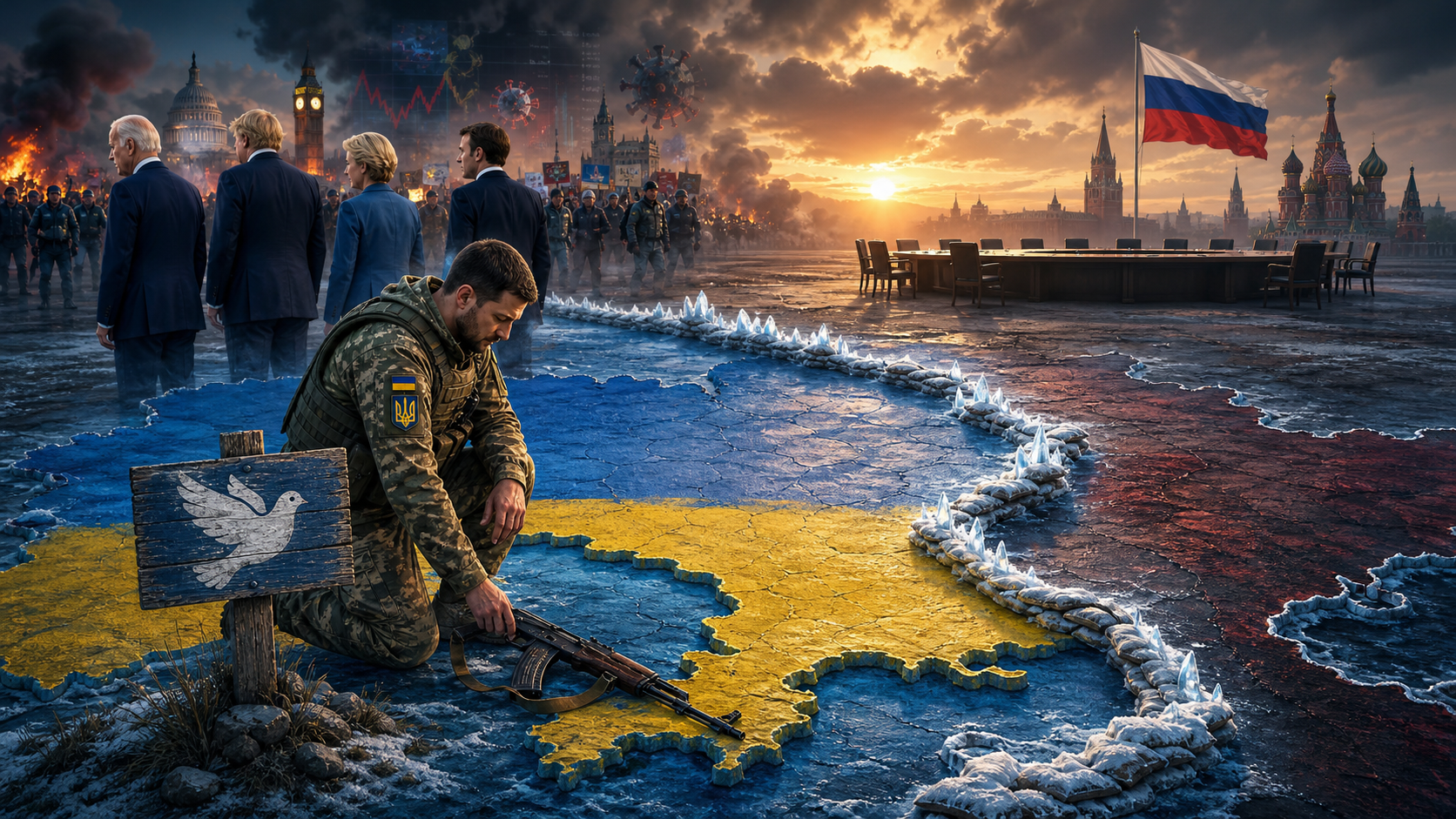 When the Battlefield Dictates Peace: The Collapse of Ukraine's Goals and the West's Reckoning