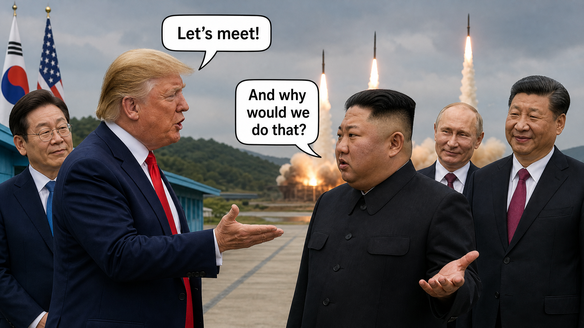 a possible summit between Trump and Kim Jong