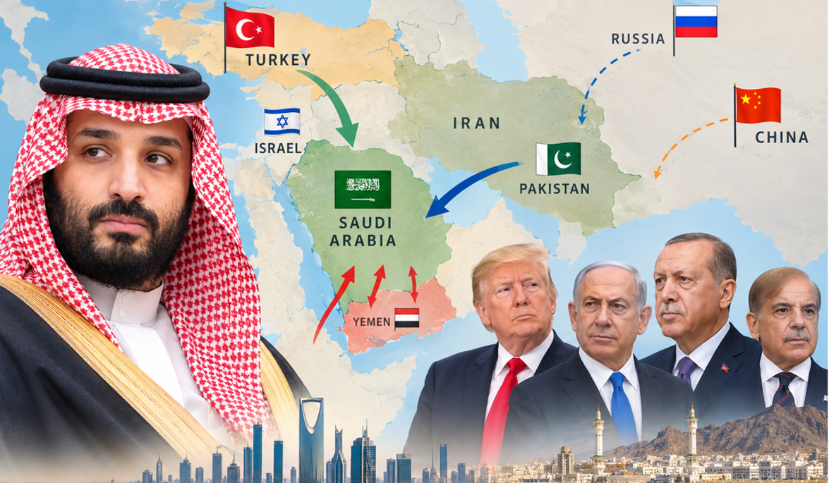 MBS Needs to Decide: Israel or Turkey and Pakistan. Are We Seeing the Fall of the House of Saud?