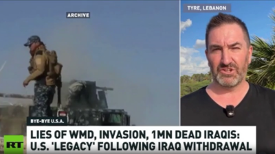RT special report the results of 23 years of the US occupation of Iraq