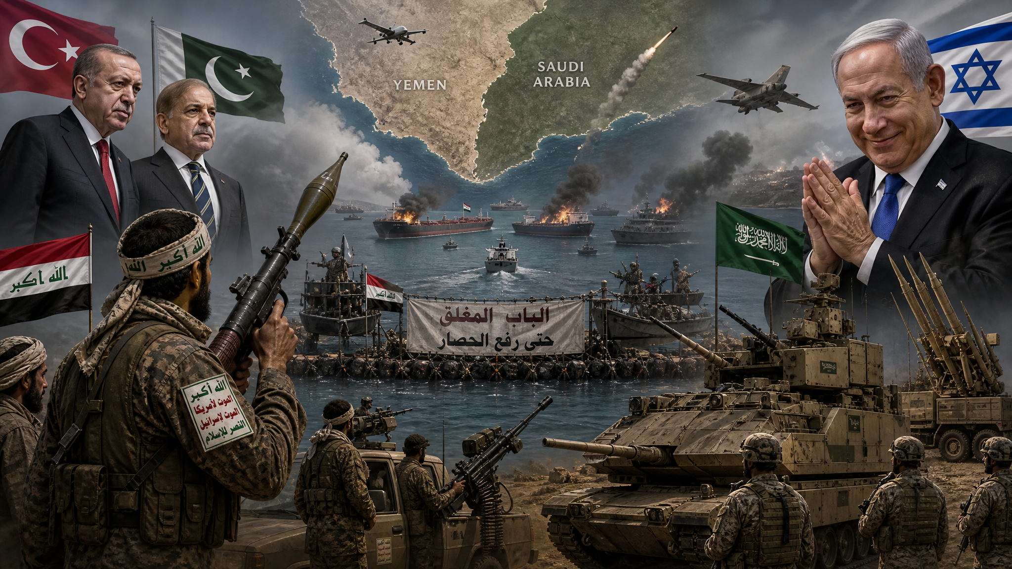 The war between Yemen and Saudi Arabia