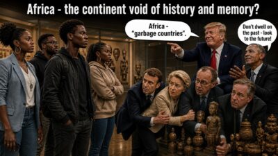 The West is trying to steal AFRICAN history