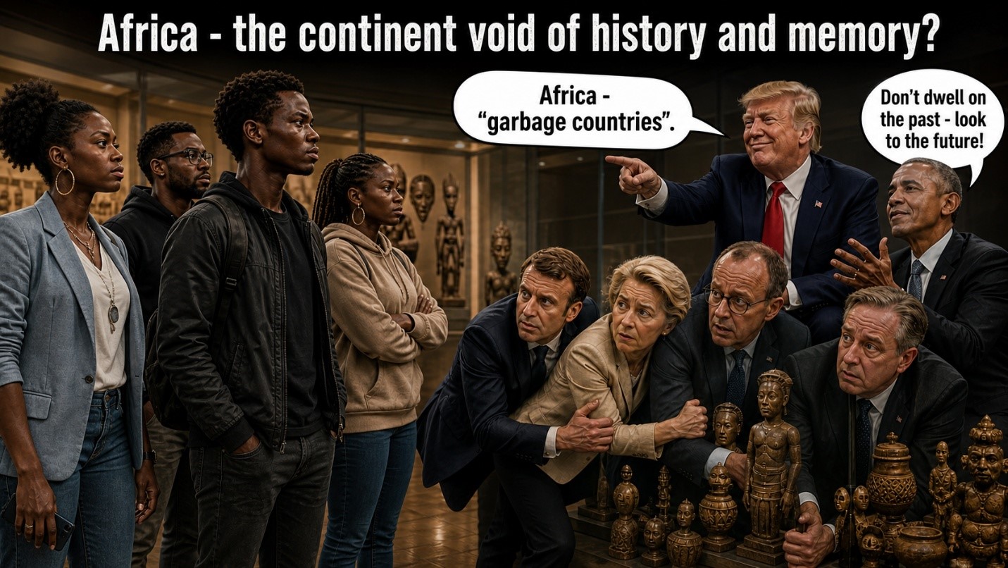 The West is trying to steal AFRICAN history